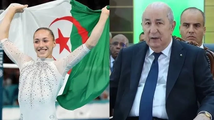 الرئيس تبون يهنئ البطلة كيليا