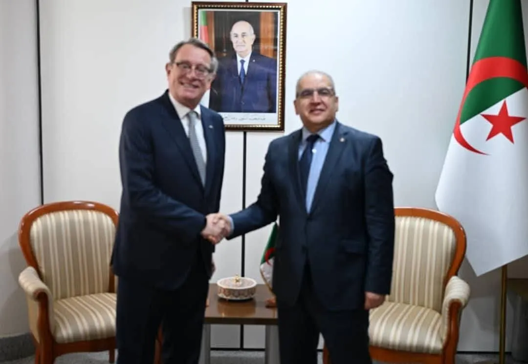 مقرمان يستقبل سعادة سفير مملكة إسبانيا بالجزائر