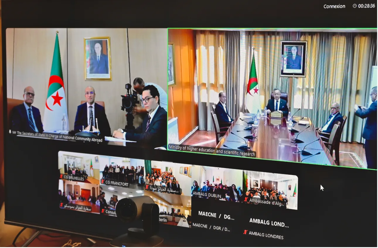 التعليم والدبلوماسية في خدمة الجالية: حوار مباشر مع طلبة الجزائر بالخارج