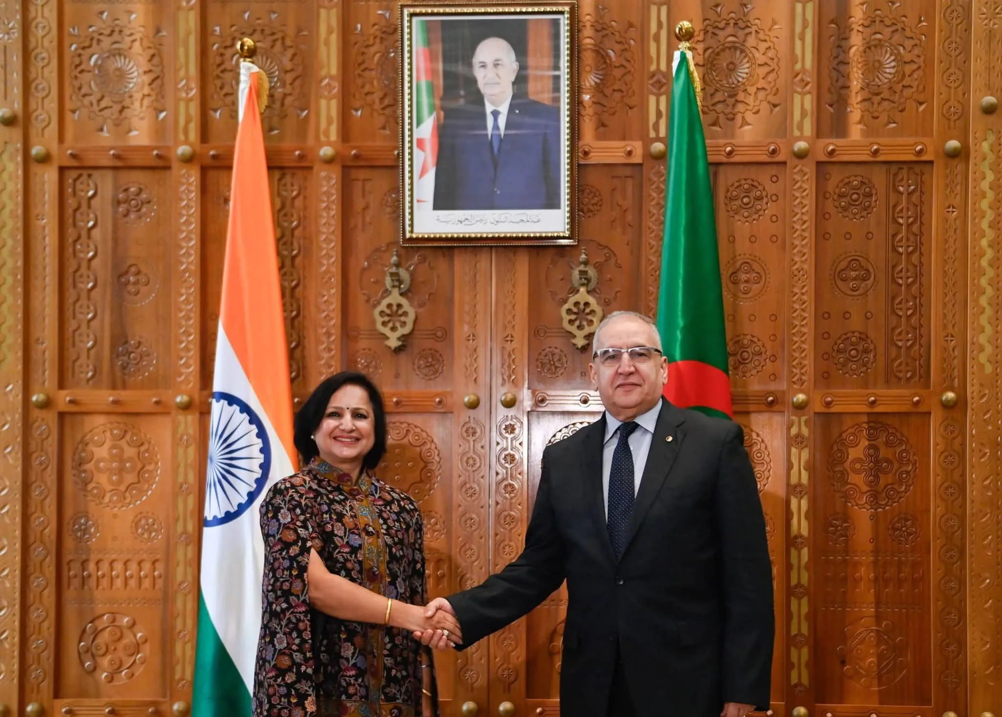 لقاء جزائري – هندي لترقية الشراكة الإستراتيجية وتعزيز العلاقات