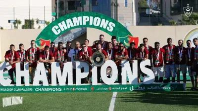 المولودية بطلة الجزائر للمرة التاسعة