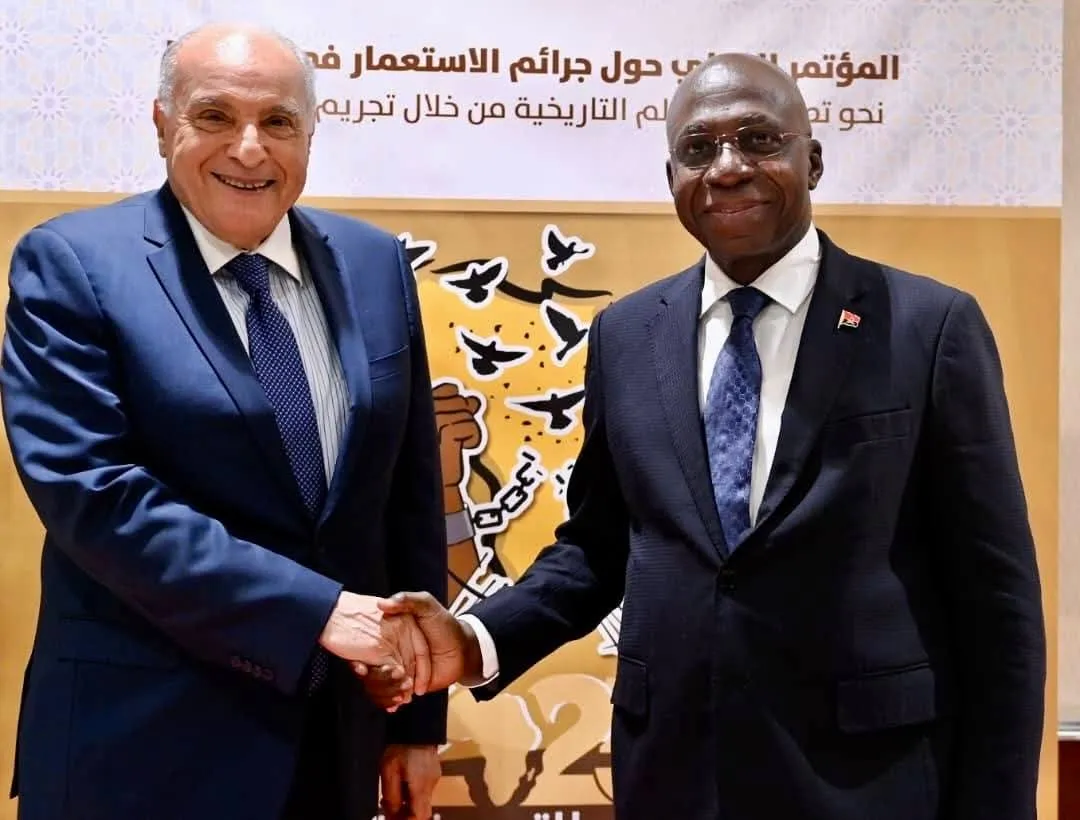 عطاف يستقبل نظيره الأنغولي