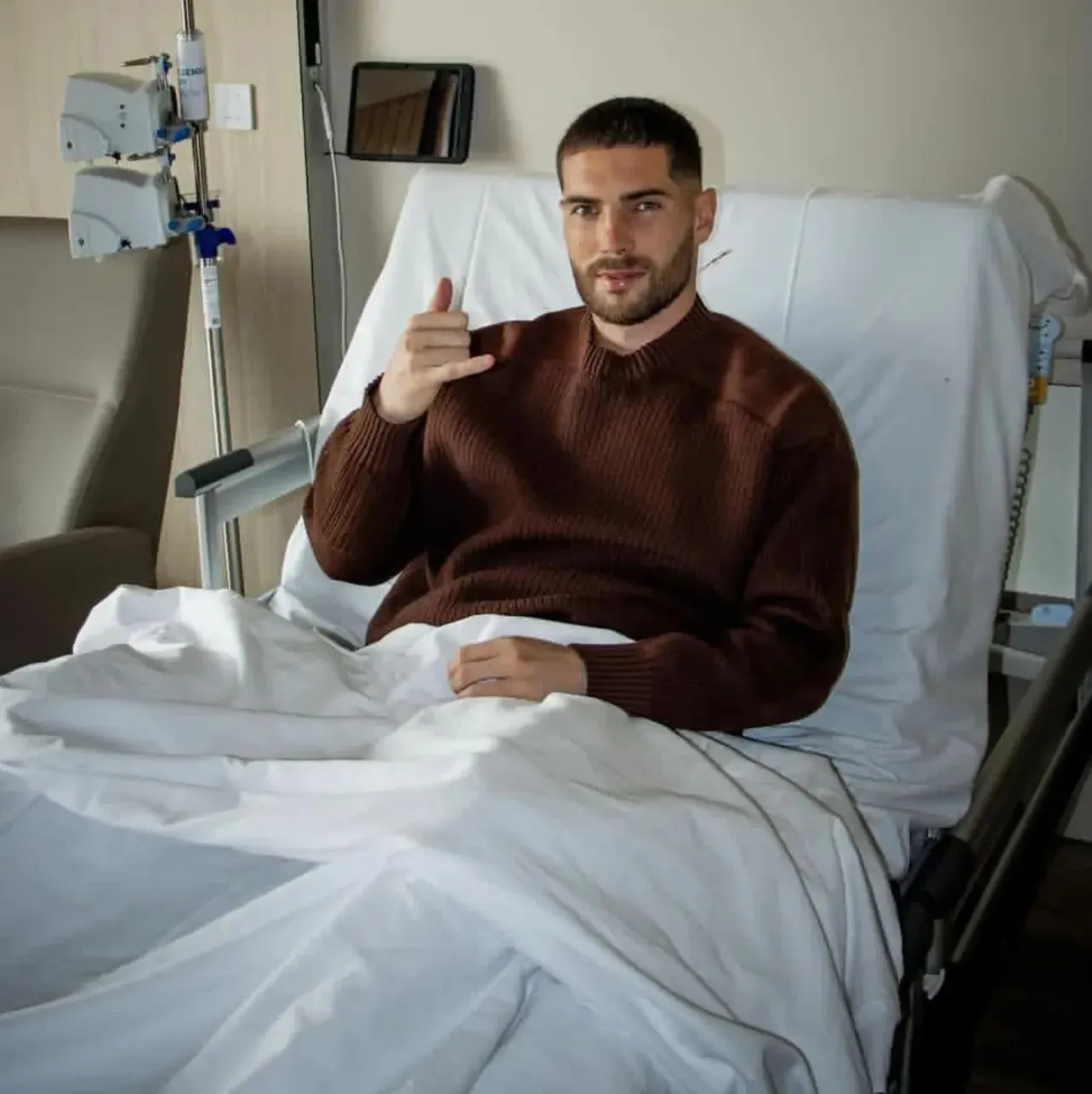 بعد اجرائه لعملية جراحية.. لوكا زيدان يطمئن الأنصار