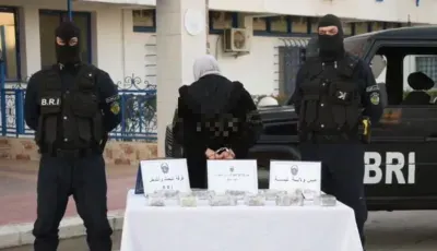 توقيف امرأة بحوزتها أزيد من 5 كلغ من الكيف بتبسة