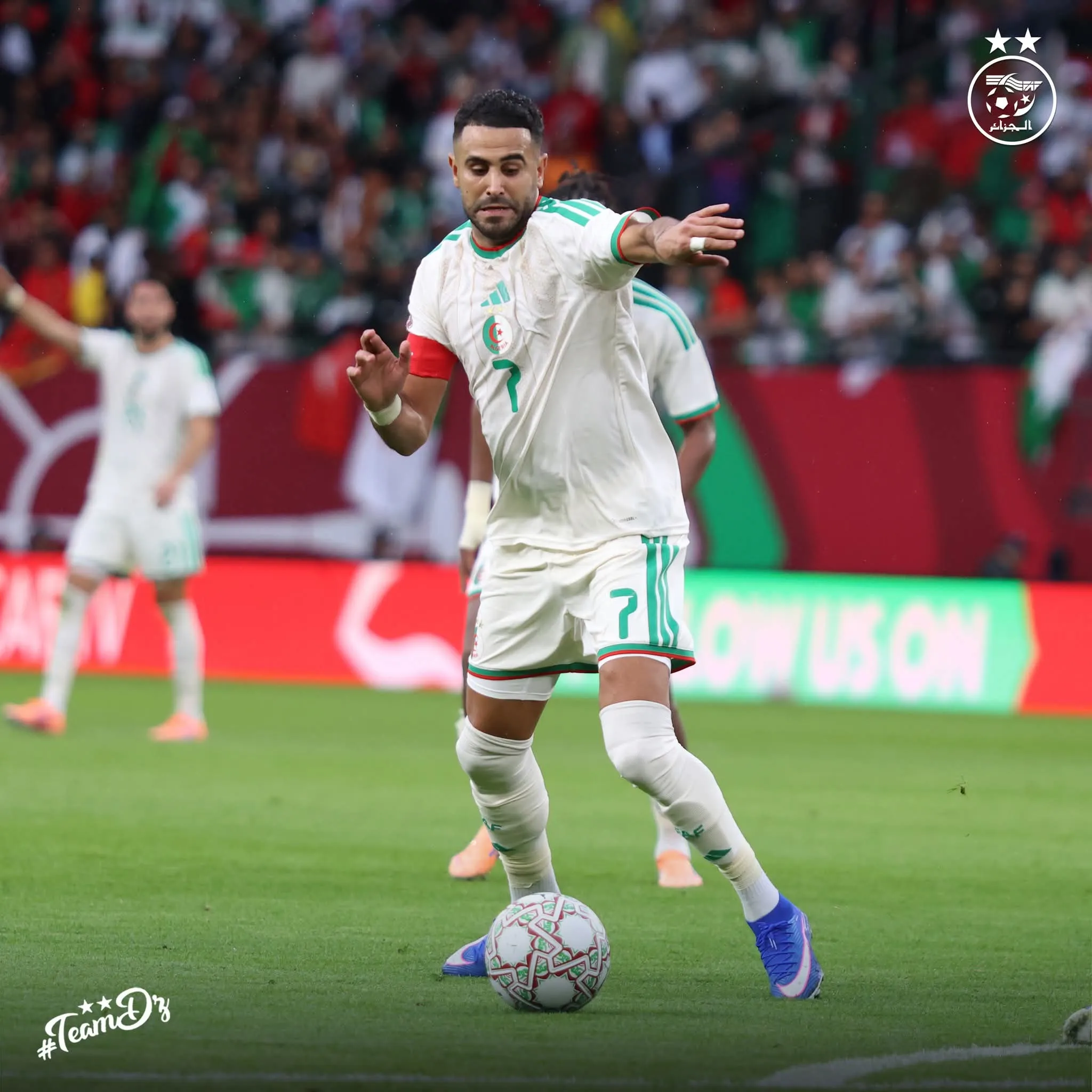 محرز ينفرد بلقب الهدّاف التاريخي للخضر في منافسة الكان