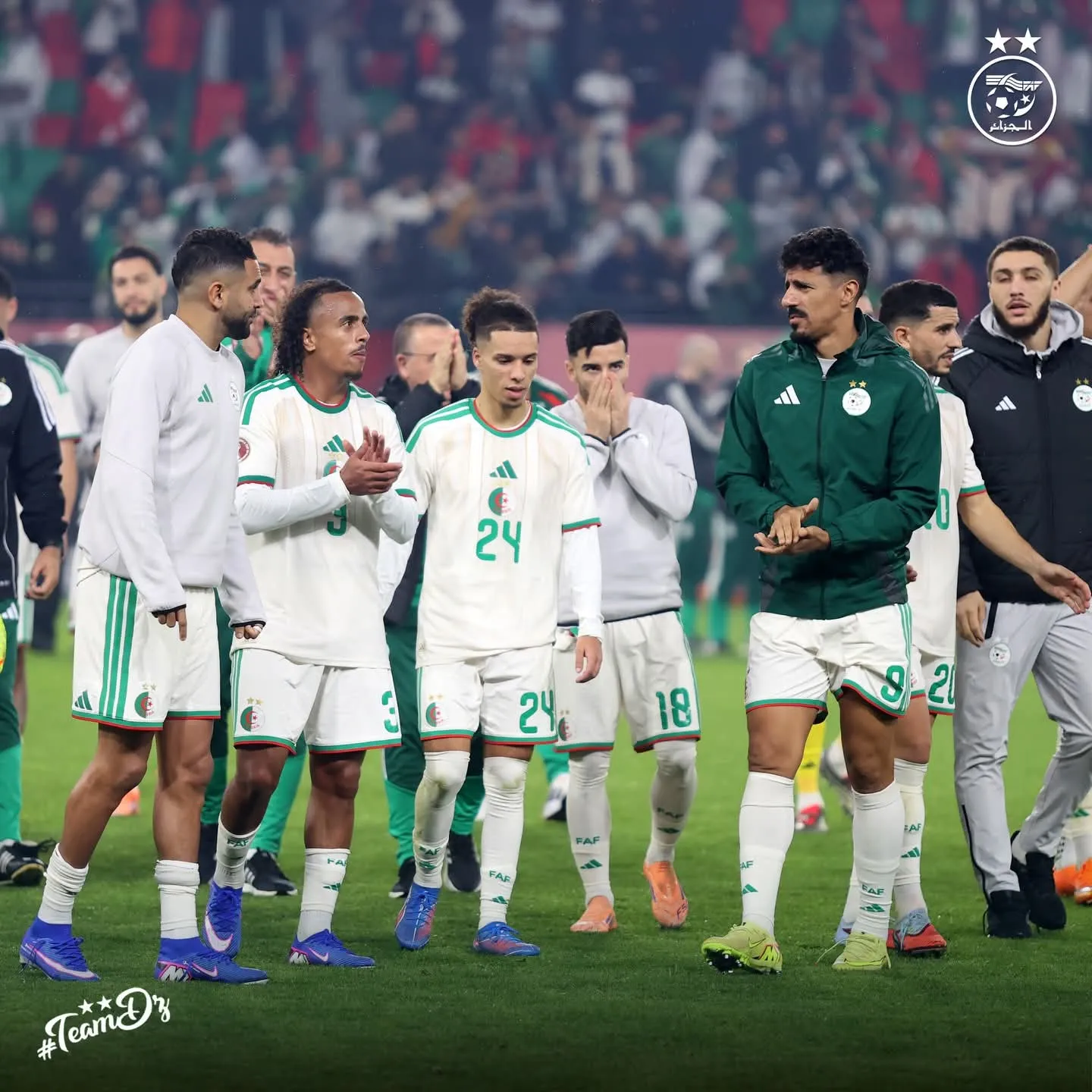 طاقم تحكيم مصري في لقاء الخضر أمام الكونغو الديمقراطية