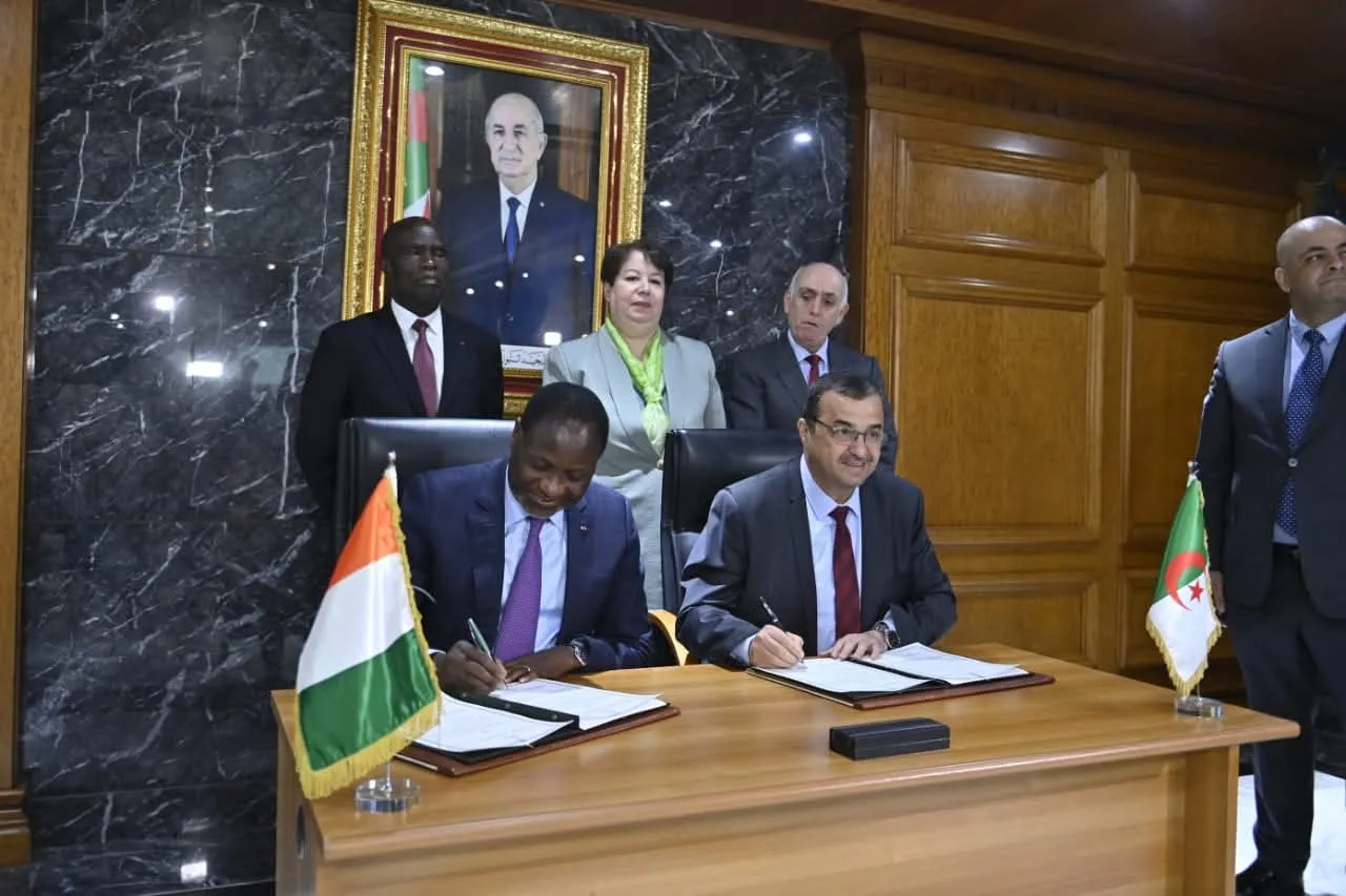 التوقيع على اتفاق تعاون بين الجزائر وكوت ديفوار في المحروقات والمناجم