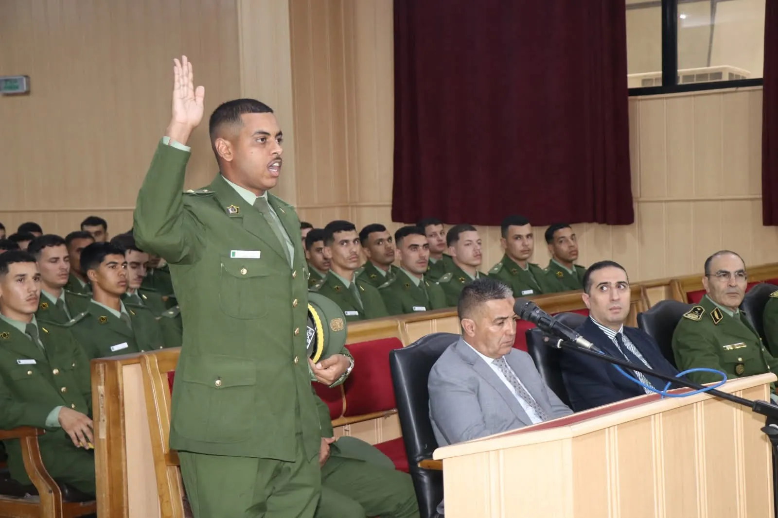 ضباط الدرك الوطني يؤدون اليمين القانونية
