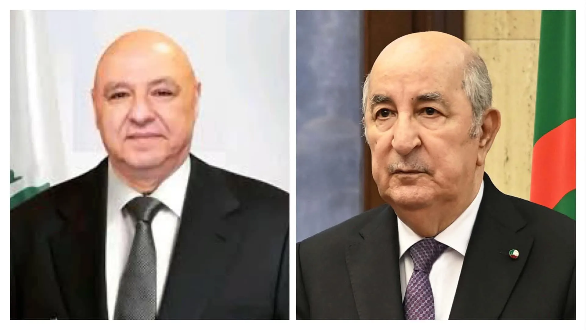 الرئيس تبون يؤكد تضامن الجزائر مع الشعب اللبناني لتجاوز الأزمة