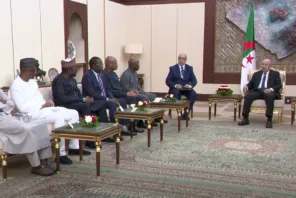 رئيس الجمهورية يستقبل وزيري المحروقات لكل من نيجيريا والنيجر