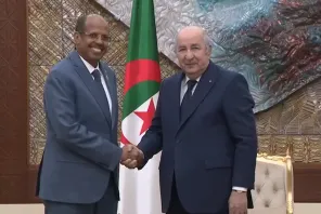 رئيس الجمهورية يستقبل رئيس مفوضية الاتحاد الإفريقي