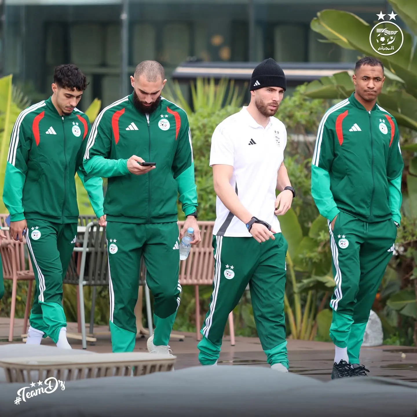 الخضر في جولة استرخائية قبل مواجهة بوركينافاسو