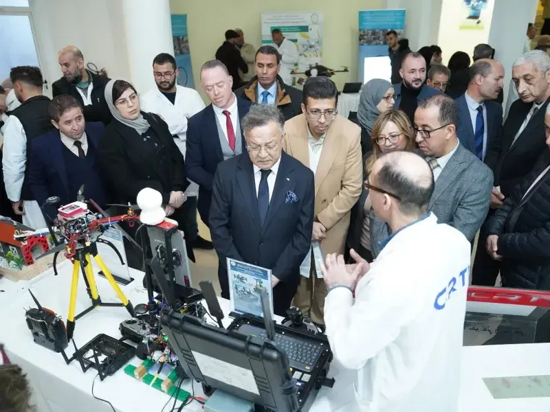 بداري يتفقد مركز التكنولوجيات الصناعية بالشراقة