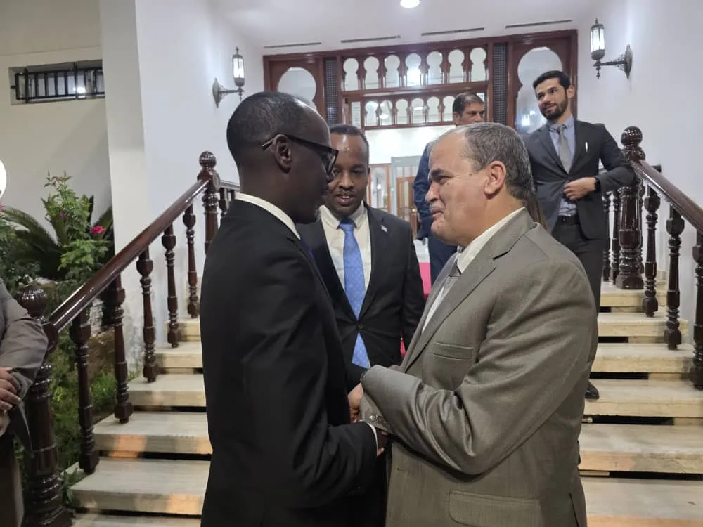 رزيق يستقبل وزير التجارة والصناعة الصومالي للمشاركة في  2025 IATAF