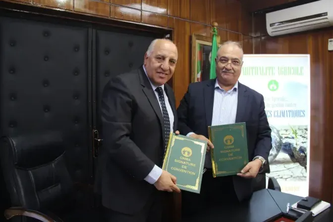 اتفاقية شراكة بين صندوق التعاون الفلاحي وجمعية المصدرين