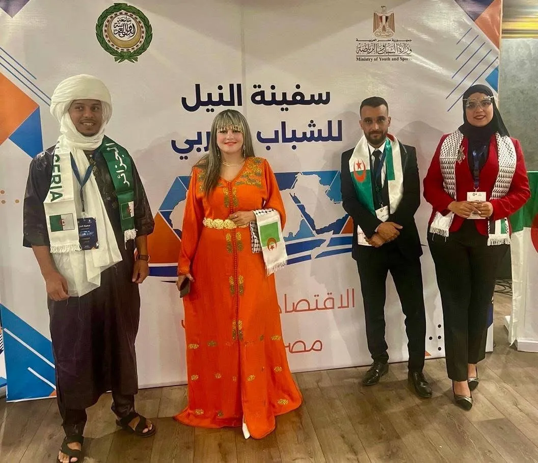 الجزائر تشارك بمصر في فعاليات برنامج \"سفينة النيل للشباب العربي\"