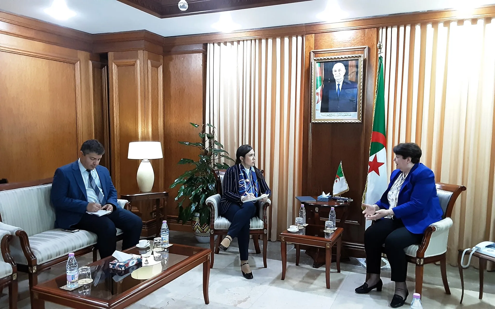 كاتبة الدولة للمناجم تبحث تعزيز التعاون مع مجموعة البنك الدولي