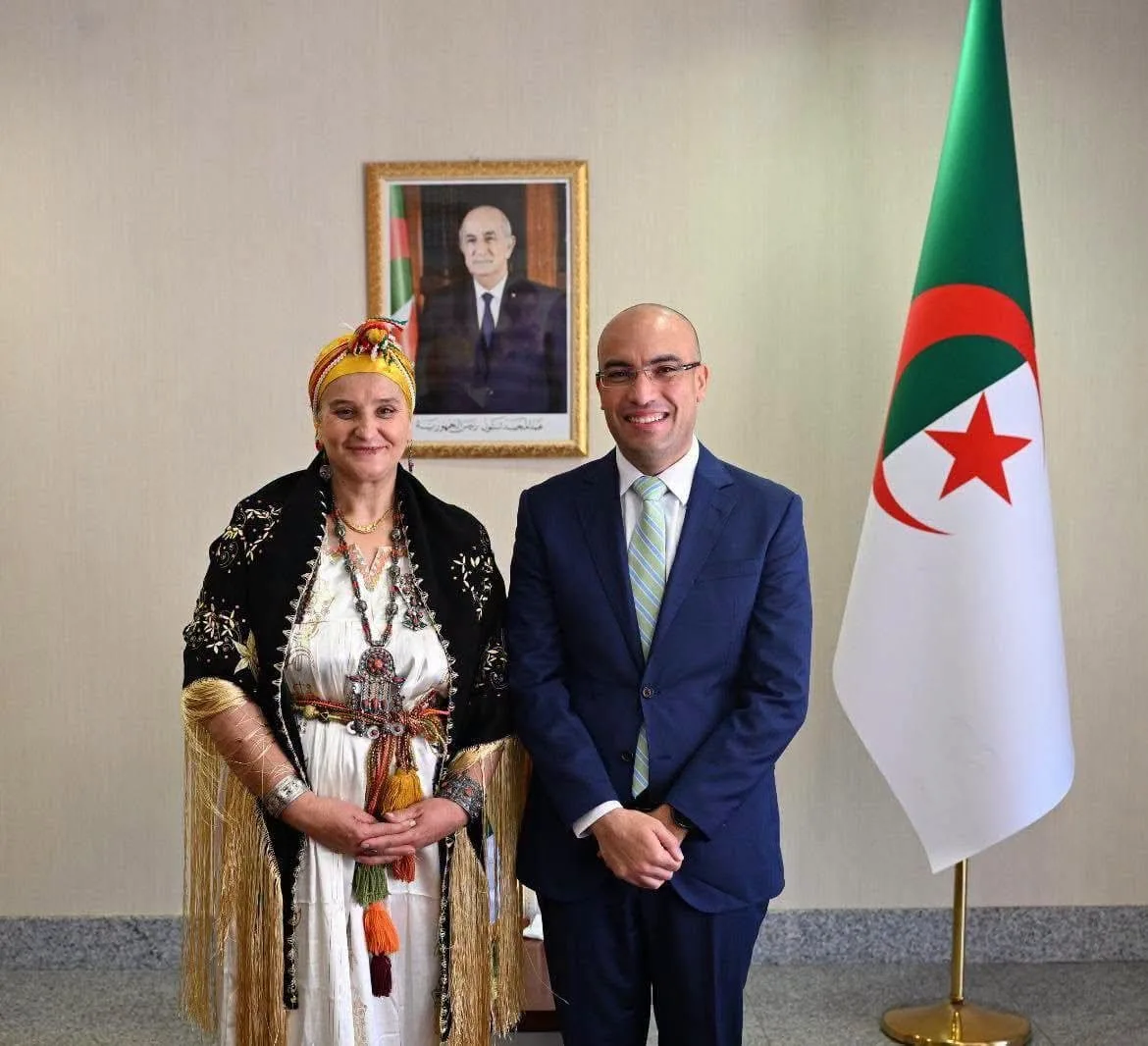 شايب يستقبل الشيف نا نورا بعد تكريمها الدولي
