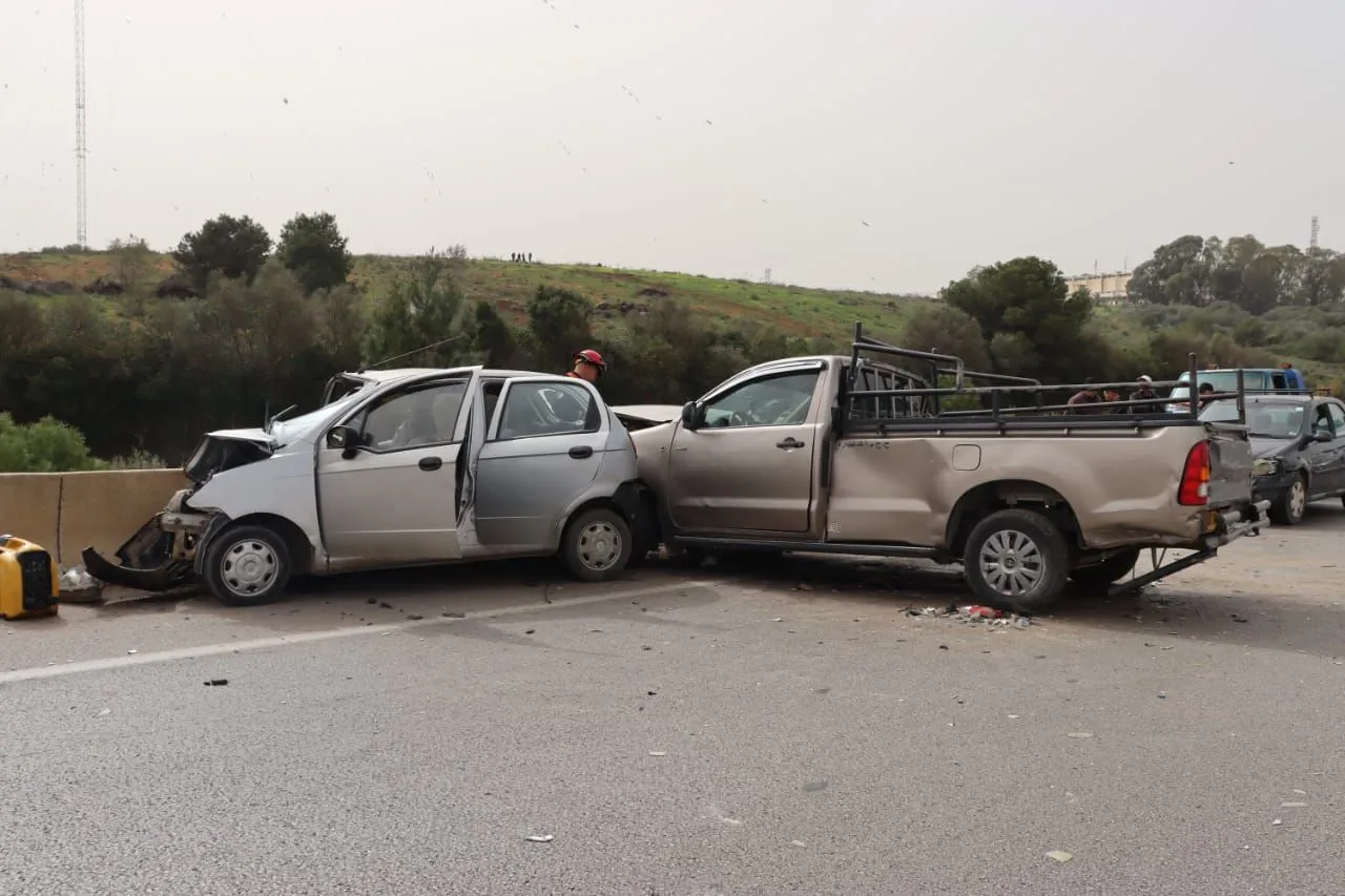 حوادث المرور تودي بحياة 8 أشخاص في ظرف يوم واحد