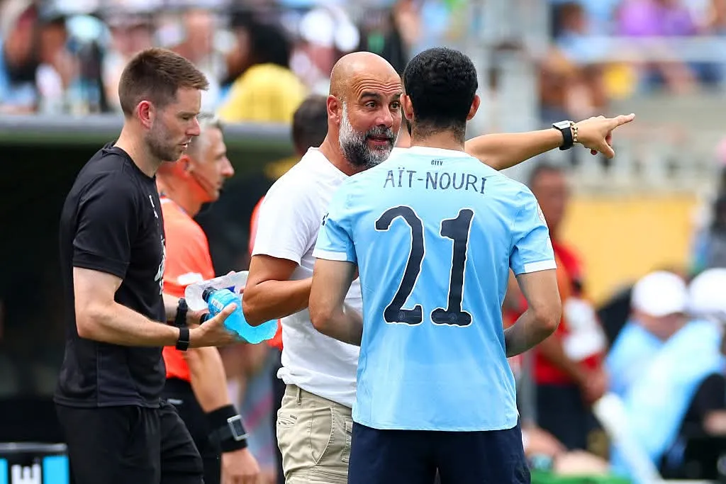 غوارديولا يشيد بالدولي الجزائري ريان آيت نوري