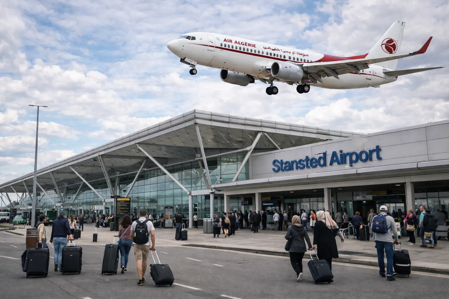 سبع رحلات من ستانستيد…دفعة قوية للجالية الجزائرية ببريطانيا