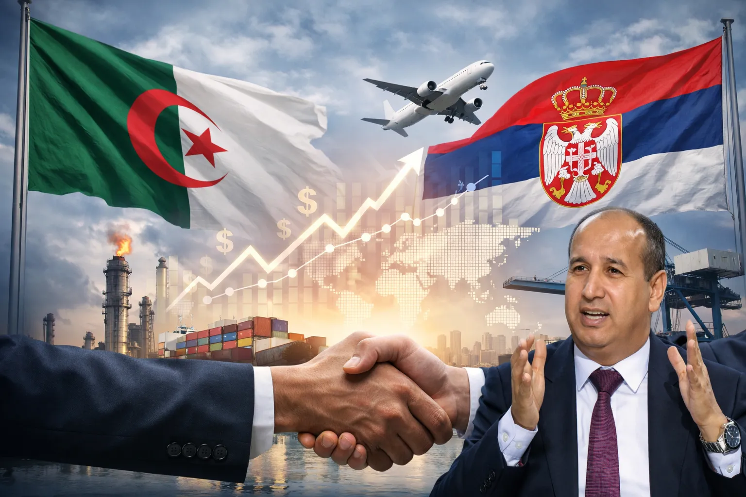 من عدم الانحياز إلى شراكة الفرص:الجزائر وصربيا على طريق تحالف اقتصادي جديد