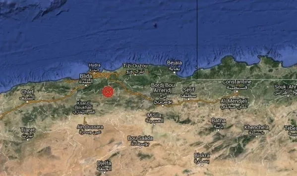 هزة أرضية تضرب ولاية البليدة