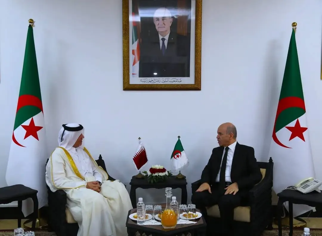 سايحي يستقبل سفير قطر بالجزائر