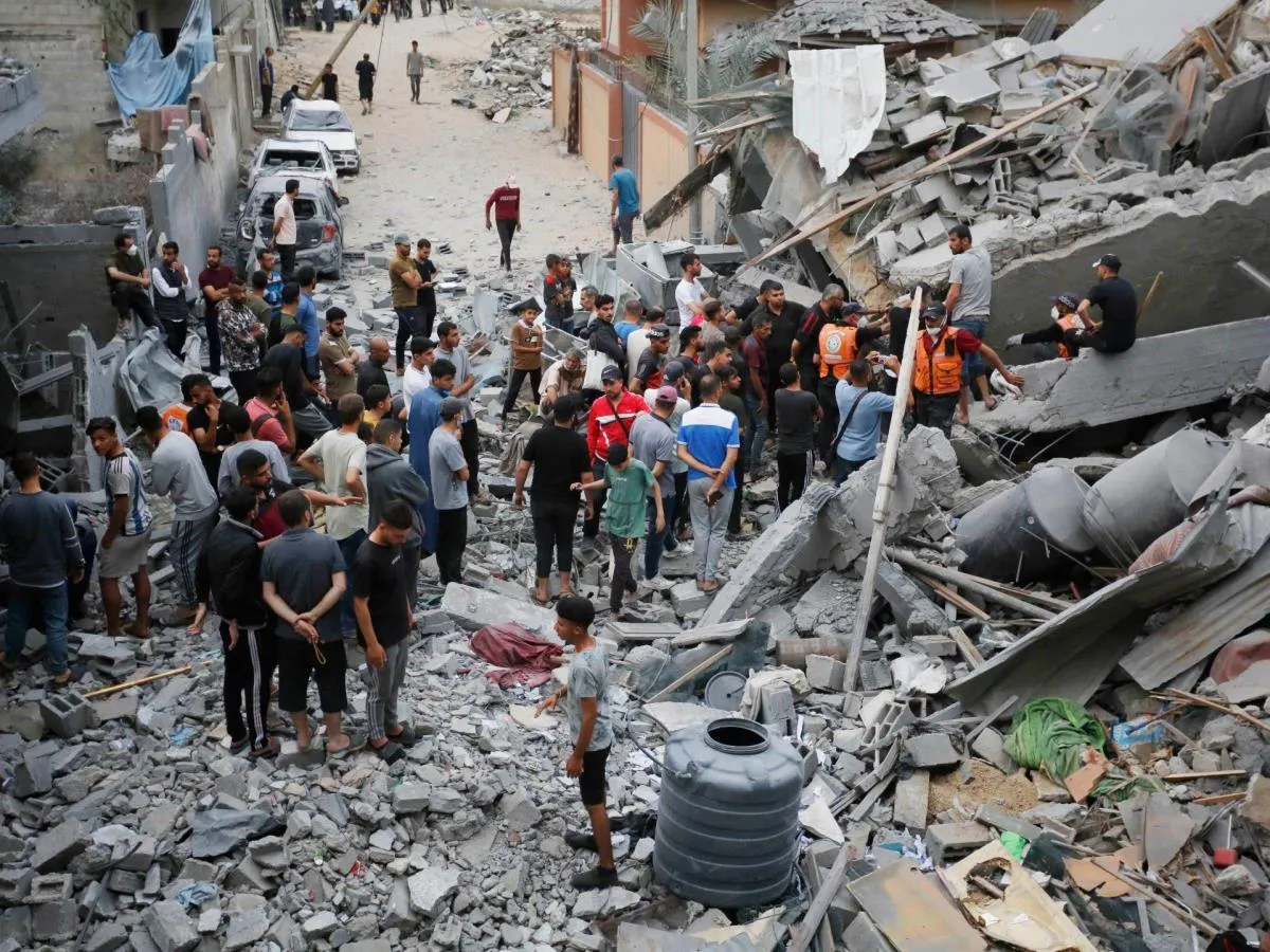 استشهاد 7 فلسطينيين وإصابة آخرين في قصف على غزة