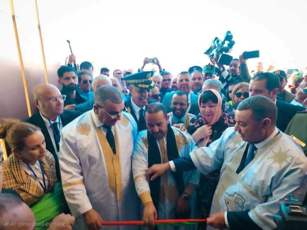 وفد وزاري يشرف على تدشين محطة السكة الحديدية بغارا جبيلات