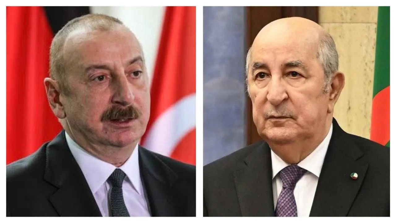 رئيس أذربيجان يهنئ الجزائر بعيد الثورة ويؤكد تطوير التعاون المشترك