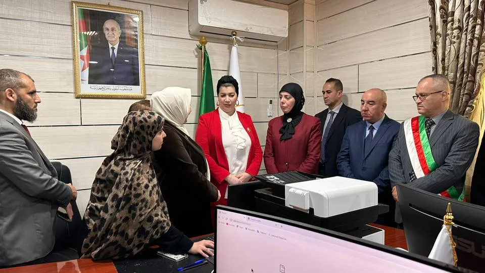 وزيرة التضامن تتفقد المرحلة التجريبية للبوابة الوطنية للخدمات الرقمية