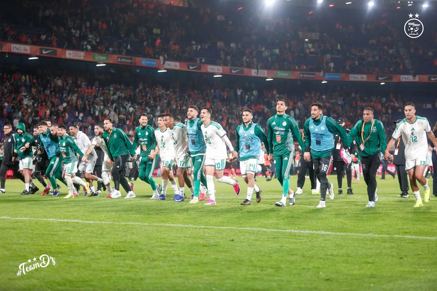 المنتخب الوطني يحافظ على مركزه في تصنيف الفيفا