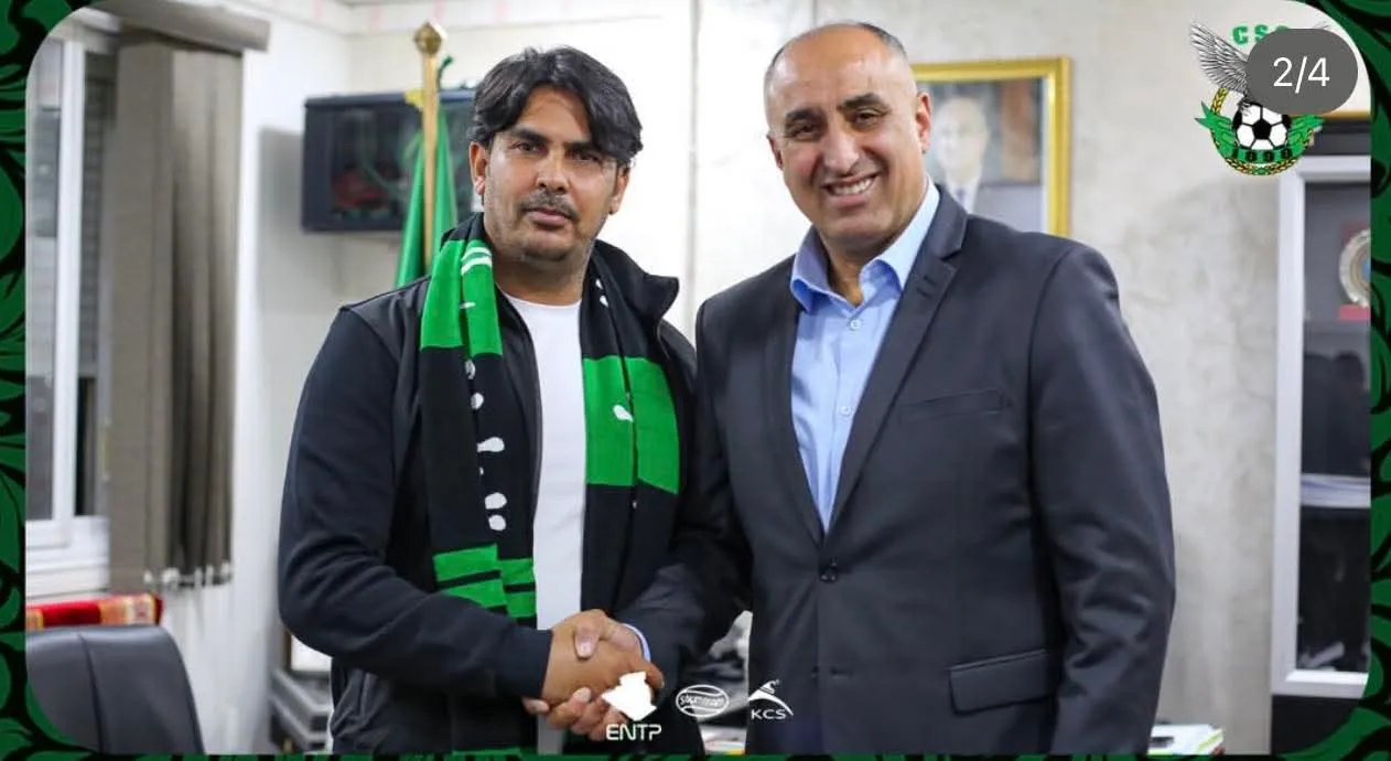 النادي الرياضي القسنطيني يقدم مدربه الجديد