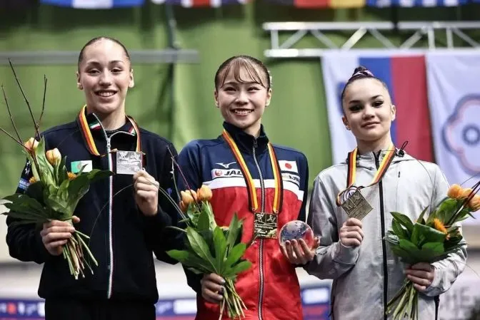 ميدالية جديدة لكيليا نمور في كأس العالم بألمانيا