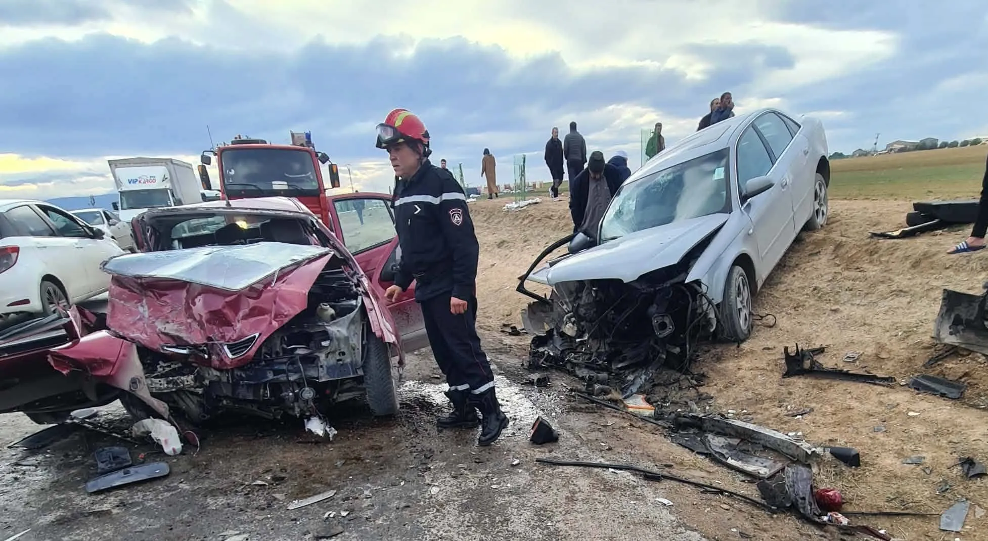 8 ضحايا في حادث مرور مميت بولاية سطيف