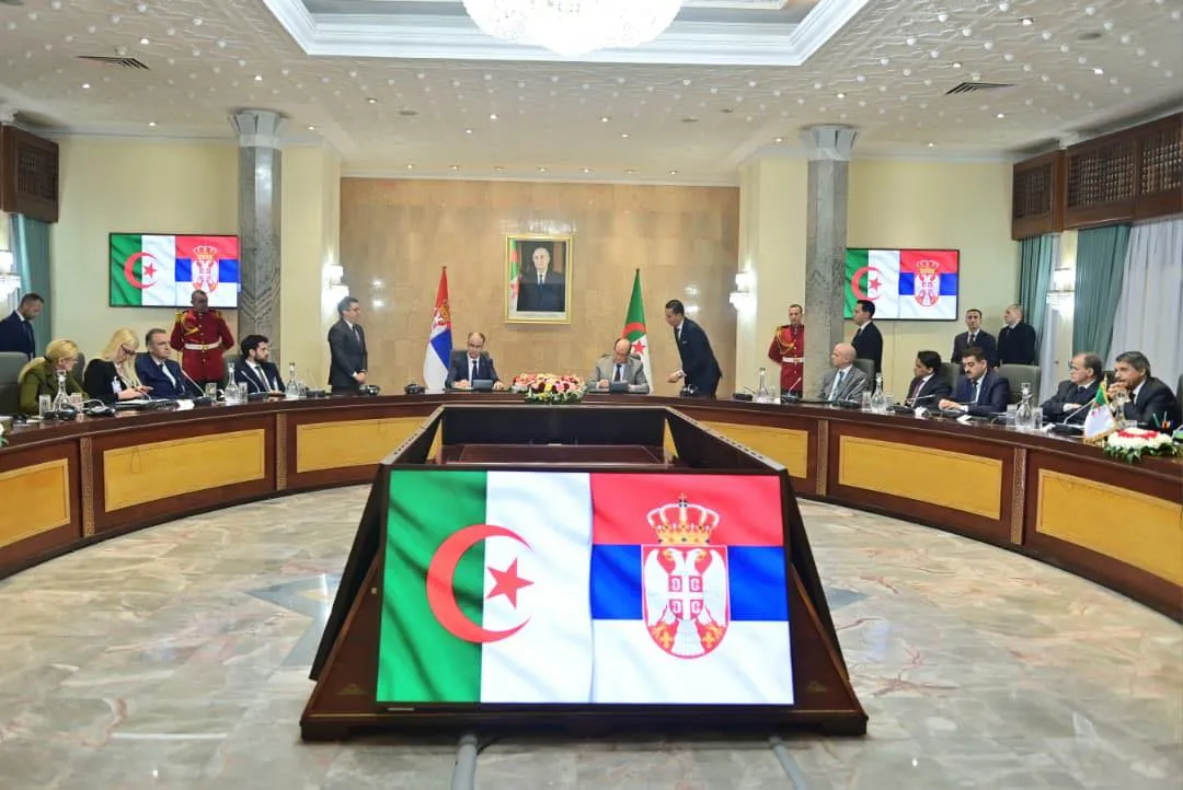 توقيع عدة اتفاقيات تعاون بين الجزائر وصربيا