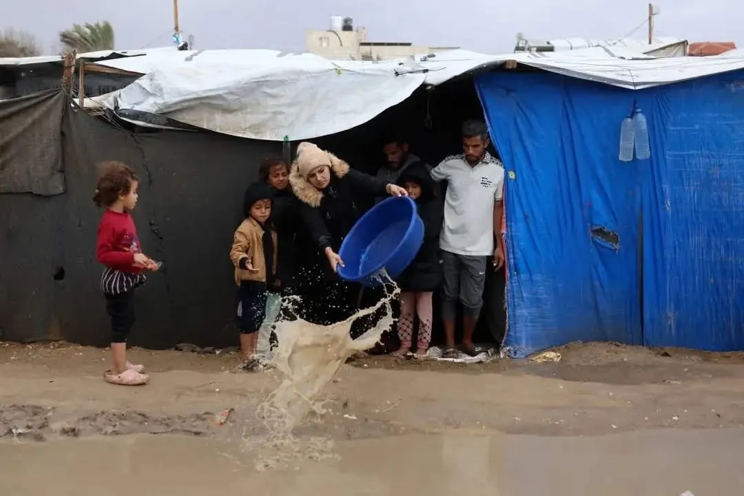 الأونروا تحذر من تفاقم الاوضاع الانسانية في غزة مع اشتداد الأمطار