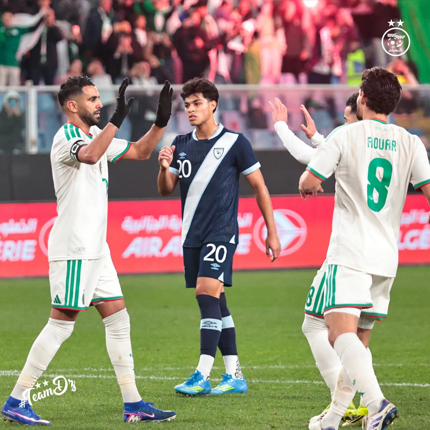 المنتخب الوطني يمطر غواتيمالا بسباعية نظيفة