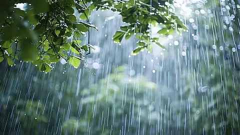 أمطار رعدية غزيرة تتعدى 50 ملم محليا