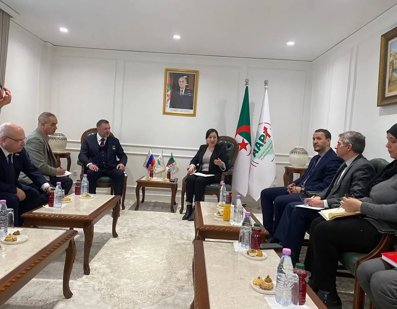الجزائر-روسيا: تعزيز التعاون الاستثماري والاقتصادي