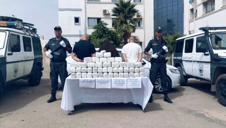 حجز 75 كلغ من الكـيف المعالج بتلمسان