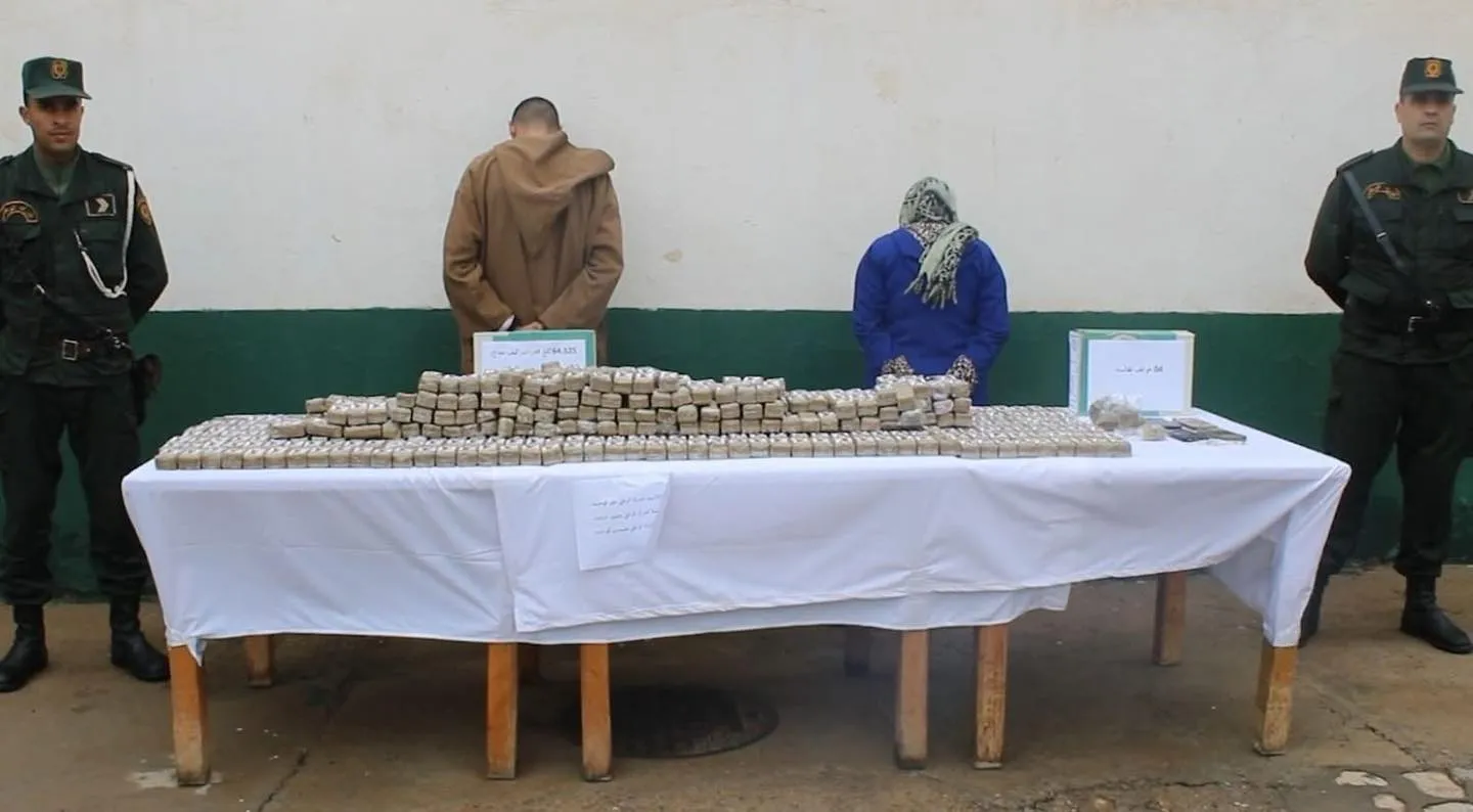 توقيف رجل وامرأة يتاجران في المخدرات بعين تيموشنت