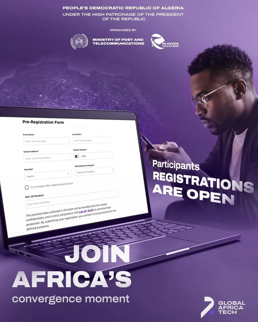 فتح باب التسجيل في غلوبال أفريكا تك 2026