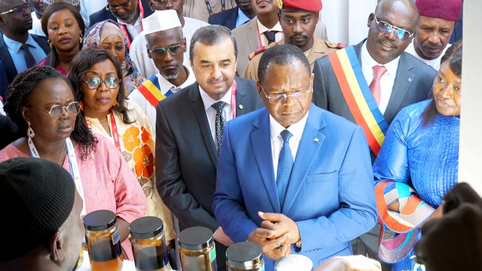 افتتاح جناح الجزائر بالمعرض الدولي للمناجم والمحروقات سيميكا تشاد 2026