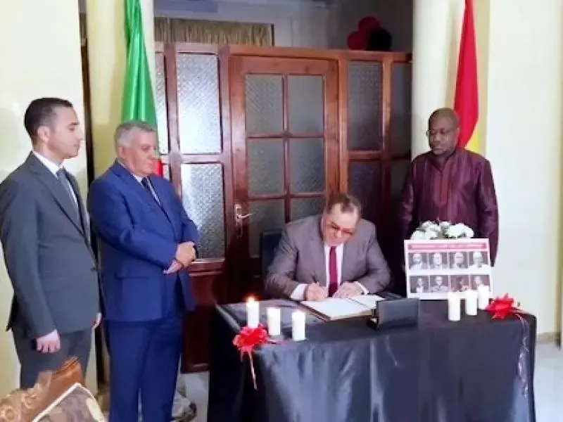 الجزائر تعزي غانا في ضحايا تحطم المروحية