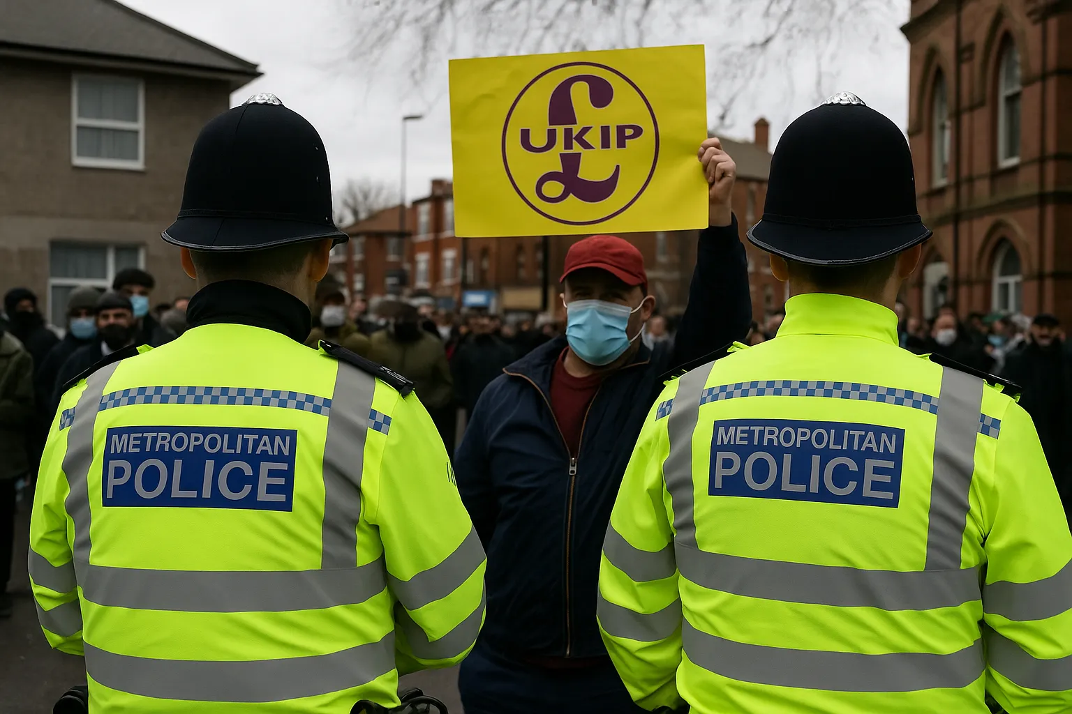 بريطانيا تمنع تظاهرة لحزب UKIP اليميني في منظقة ذات اعلبية مسلمة