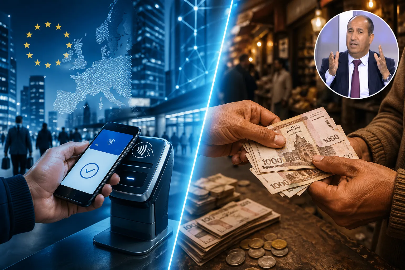 أوروبا بلا نقد…لماذا لا تزال الجزائر أسيرة الكاش؟