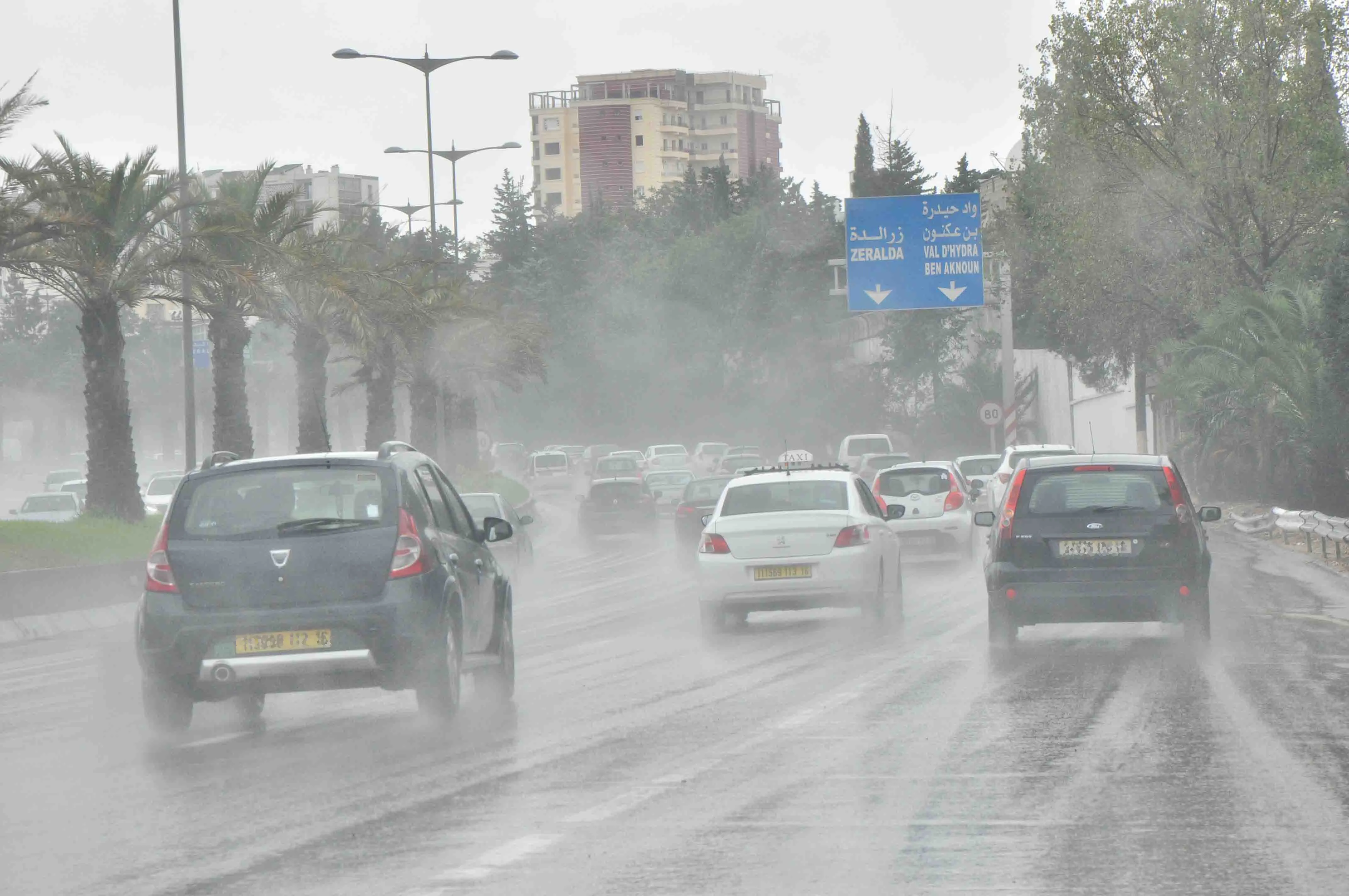 أمطار رعدية وموجة برد في هذه الولايات