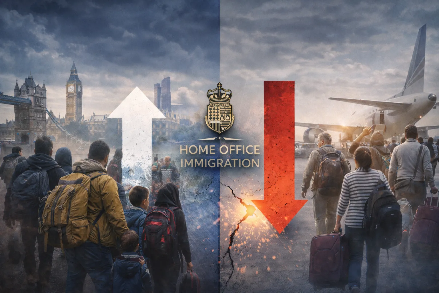 سياسة «واحد مقابل واحد» تفشل في بريطانيا: الوافدون أكثر من المغادرين